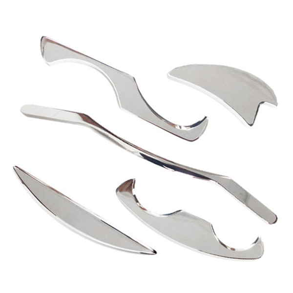 Muskel Skraping Massasjeverktøy Sett Lett Gua Sha Massasjeapparat for Muskelstivhet Lindring Five piece Set