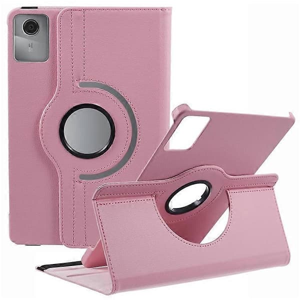 Compatible with Lenovo Tab M11 / Xiaoxin Pad 11 2024 Leather Case Rotating Stand Tablet Case