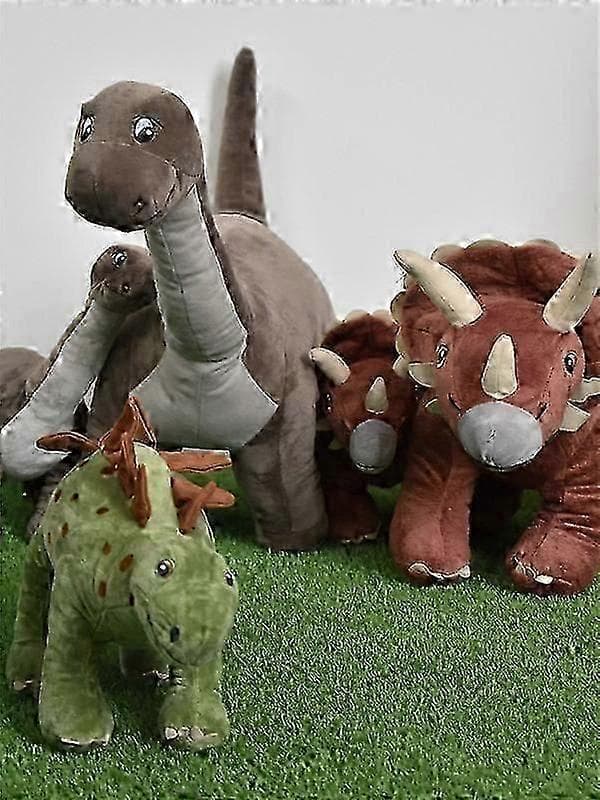 Dinosauruspehmolelu, Triceratops-pehmoheittotyyny 44cm Style 2