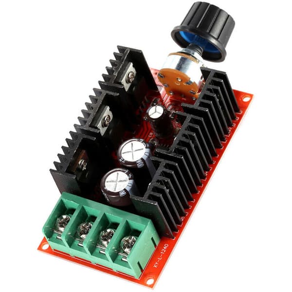 Justerbar 9-50V/40A/2000W DC hastighedsregulerende motorstyring