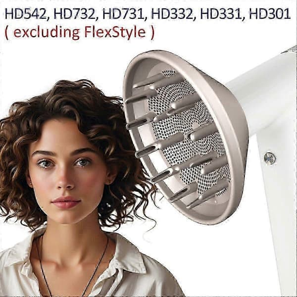 Shark Speedstyle Diffuser-tilbehør til HD542/HD732/HD731/HD332/HD331 hårtørrere-lh
