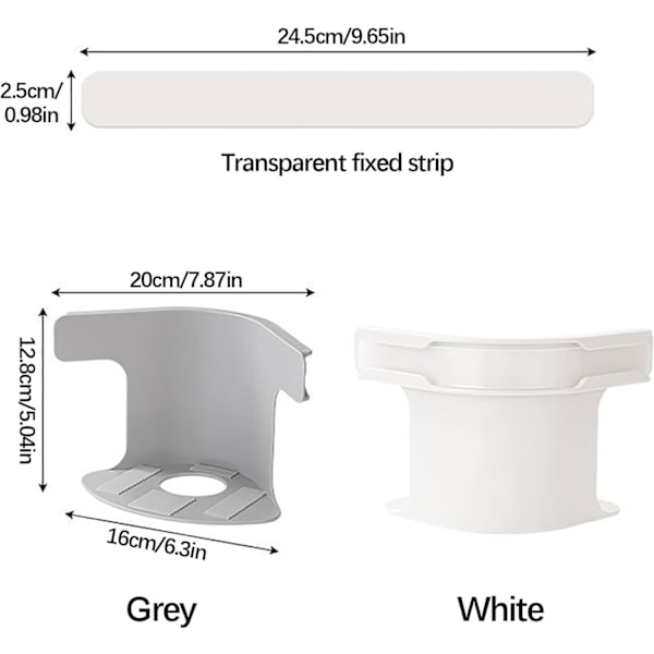 Lakanhållare, set om 4 med låsremsor, kraftiga lakanband, halkfria klämmor för madrasser, filtar, sängkläder (grå) White
