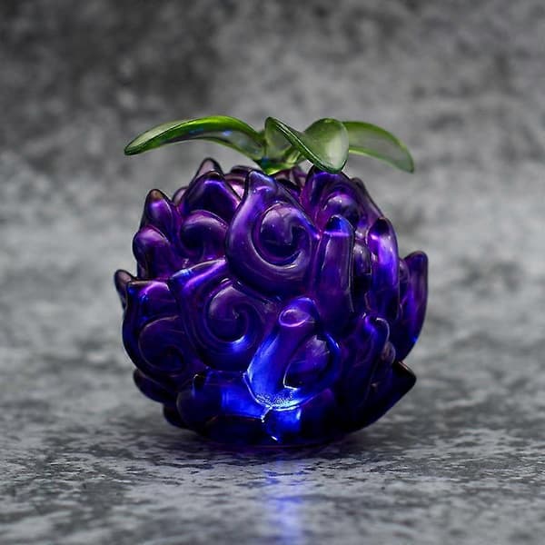 Anime One Piece Gk Demon Rubber Dark Burn Surgery Glow Devil Fruit Action Figure Modell Leksaker Samling Modell Barnpresenter A