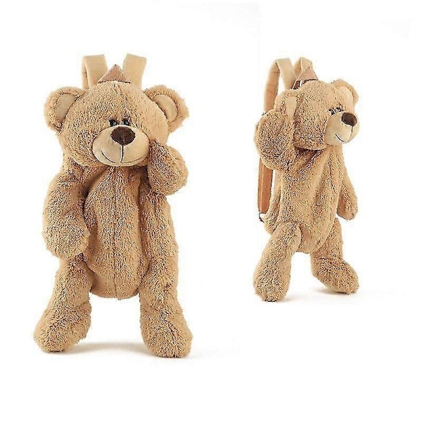 Ryggsäck Dam Ny Plyschdocka Vardagsväska Personlighet Tecknad Björn B2305 children short-strap