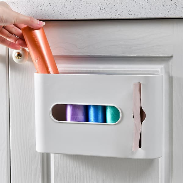 Opbevaringsboks til affaldsposer Dispenser til skraldeposer Plastikposeholder