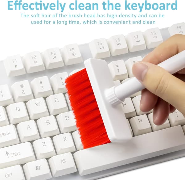2022 New Keyboard Cleaning Kit Soft Brush 5 in 1 Multifunctional Computer Cleaning Tool Kit with Keycap Puller