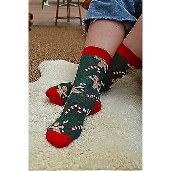 Damjulliga Julstrumpor | Sock Snob | Färgglada, Roliga Julstrumpor för Kvinnor | Present till Hennes