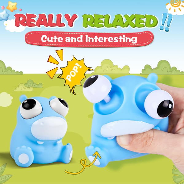 8-pack djur-squishy fidget-leksaker, söta squishies-leksaker för barn och vuxna