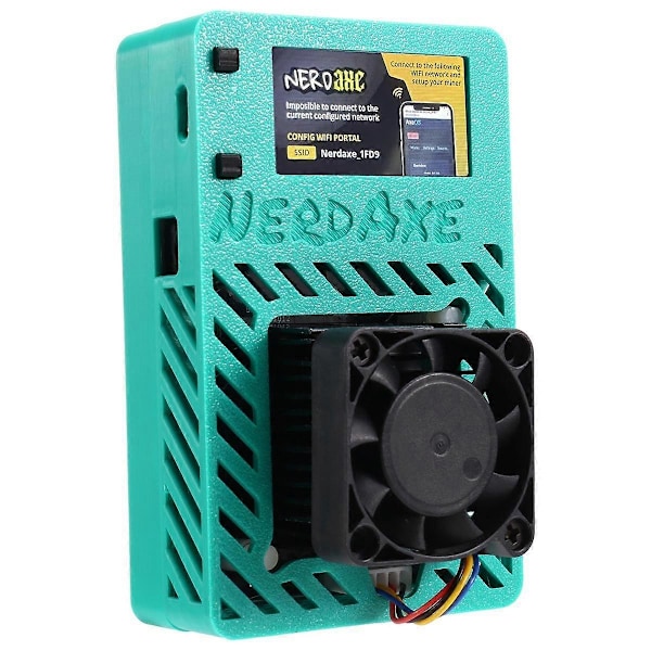 NerdAxe Bitaxe Miner 500Gh/S BM1366 ASIC Chip NerdMiner Lotteri Mining Miner Solo Lotteri BTC Miner