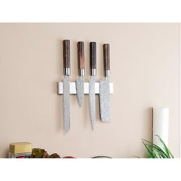 Magnetlist - ROSENSTEIN & SOHNE - Borstat stål - Stark fästning - 25,5 cm
