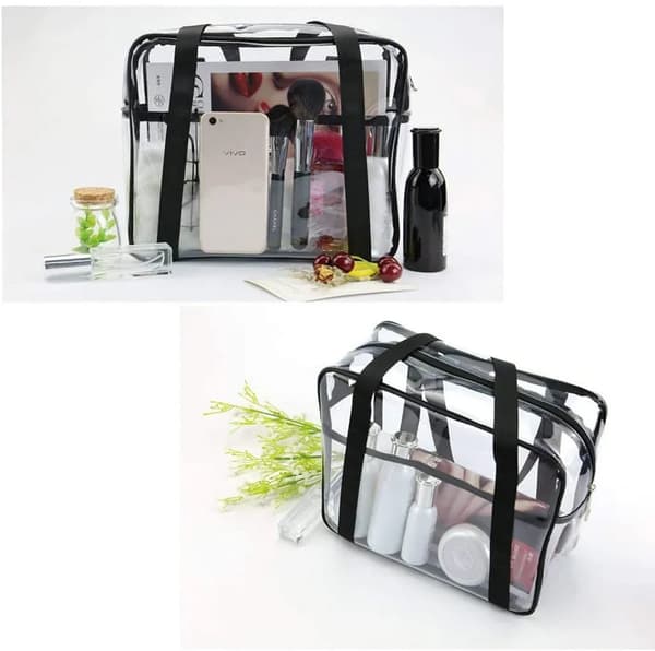 Transparent Cosmetic Bag - Travel Storage Bag - Mommy Bag