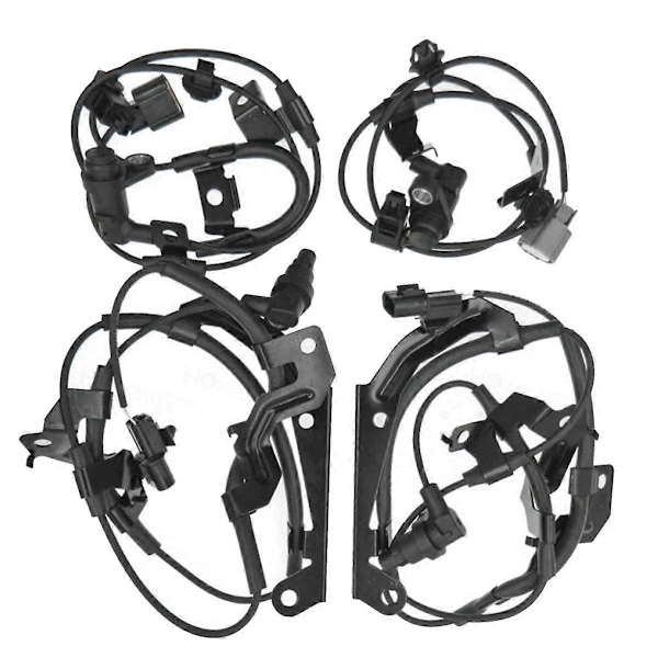 1Sett/4 stk 4670A595 4670A596 4670A597 4670A598 ABS Sensor for L200 Sport 2005-2015 Hjul Sensor