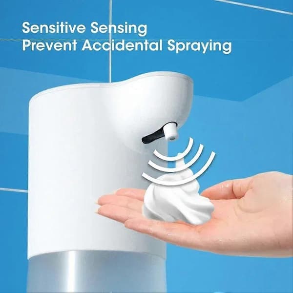 Automatisk skumdispenser med sensor, beröringsfri typ-C-laddning, smart flytande tvåldispenser med sensor