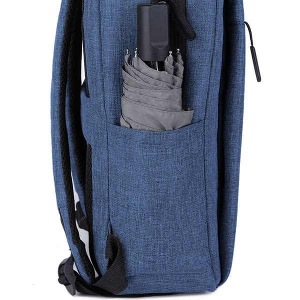 Laptop Backpack 15.6\" – Blue, Water-Resistant