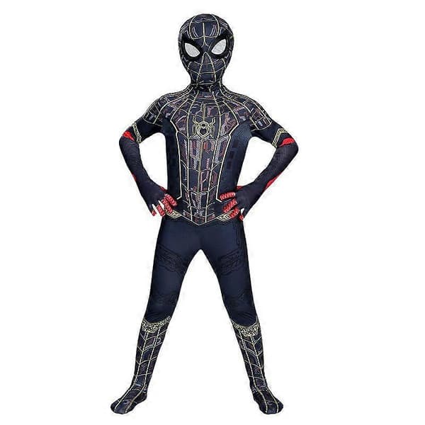 Børne Voksen Spiderman Helte Vender Ikke Tilbage Kostume