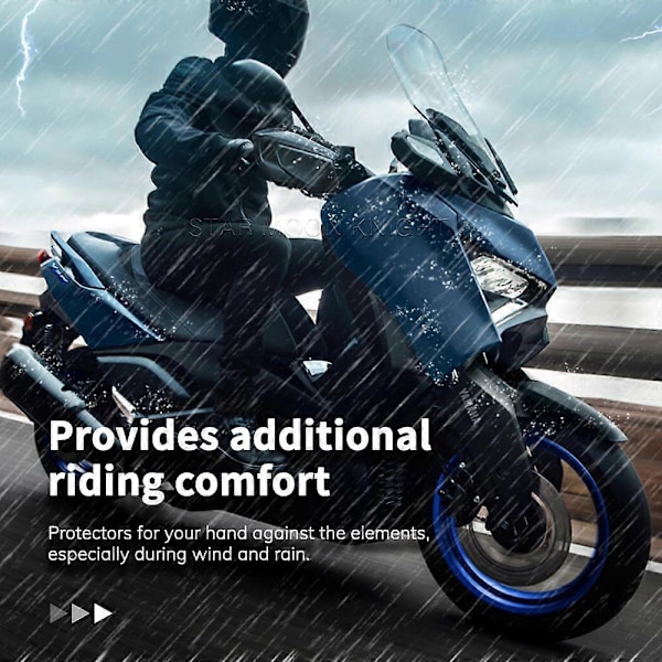 Til YAMAHA XMAX 300 2023- X MAX X-MAX Motorcykeltilbehør Håndbeskytter Skjold Håndbeskytter Beskyttelse Vindskærm Knuckle Visir No logo