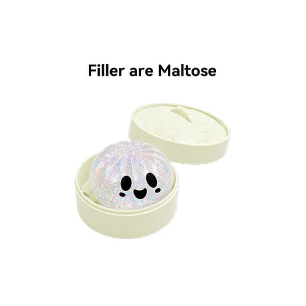 Maltose Hvid Spøgelsesbolle Squishy Legetøj til Halloween