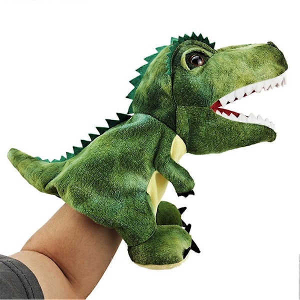 Käsionukkelelut, Dinosauruskäsionukke lapsille, Tarinaonukke Dinosauruselelu Täytetty Pehmolelu Interaktiivinen Peli, Syntymäpäivälahja 4-8 -vuotiaille taaperoille Tyrannosaurus Rex
