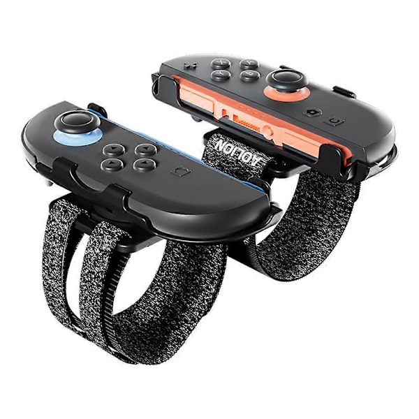 Aolion spilarmbåndsrem til Switch 2 Controller armbånd til NS2 Full Dance Power Joycon Controller tilbehør blå orange Blue orange