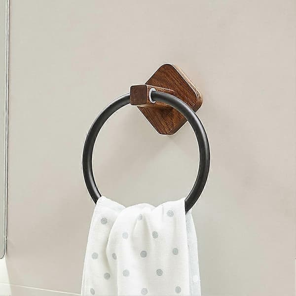 Trähanddukshållare Väggmonterad Självhäftande Trädesign LB7064