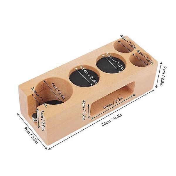 Espresso Tamper Holder Station Som visas