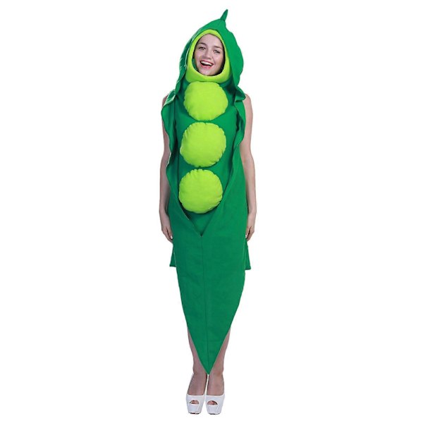Herneenpalko Anne Geddes -tyylinen aikuisten vauva pehmoasu Halloween naamiaisasu