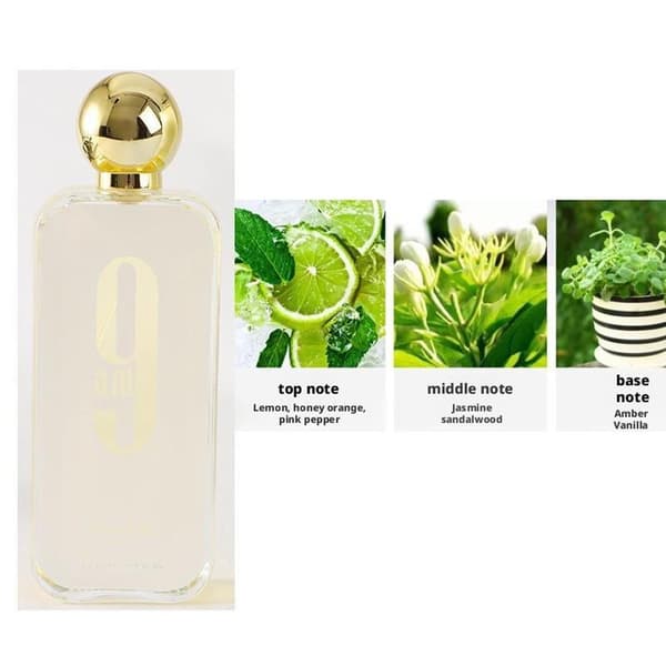 Afnan 9pm Eau De Parfum 100ml for menn Spray - HELT NY I ESKE white 100ml