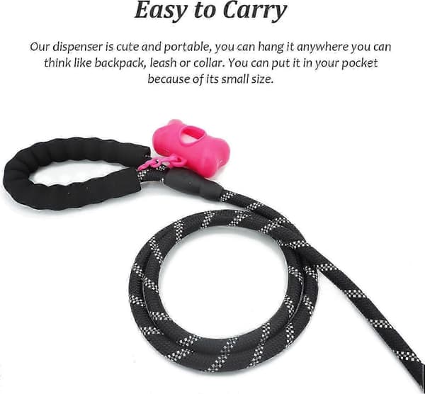Kompakt Clip-On hundeposeholder