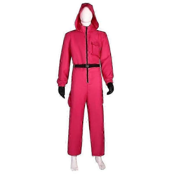 Squid Game 2 Vuxen Triangelvakt Jumpsuit