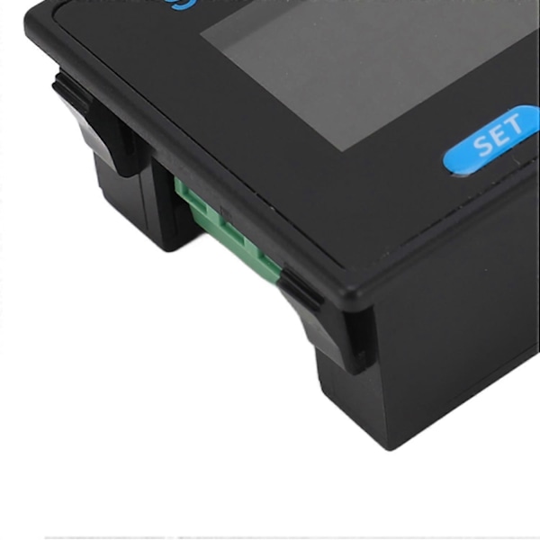 Digital Voltmeter Ammeter Panel 8 i 1 Multifunktionell Strömmätare Färg LCD-Skärm AC Energimätare