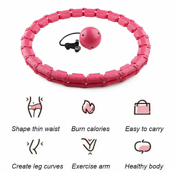 Hula Hoops 24 pcs -