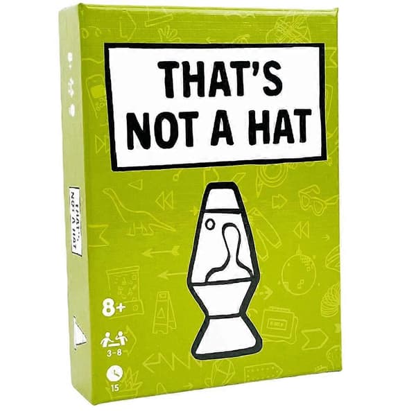 It's Not a Hat Board Game Set Memory Table Game 3-8 Players Cards for Family Gatherings Interactive Fun Gift C
