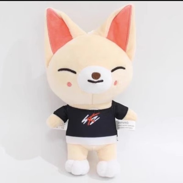 Cartoon Stray Kids Skzoo Plyschleksaker 21cm Plyschdjur Bbokari Wolf Chan Leebit Dwaekki Jinir Style 3