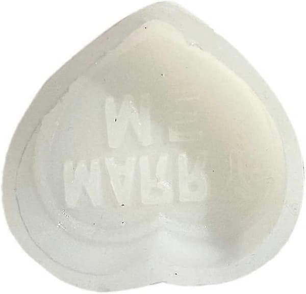 3D-bokstäver Kärlek Silikon Ljusform