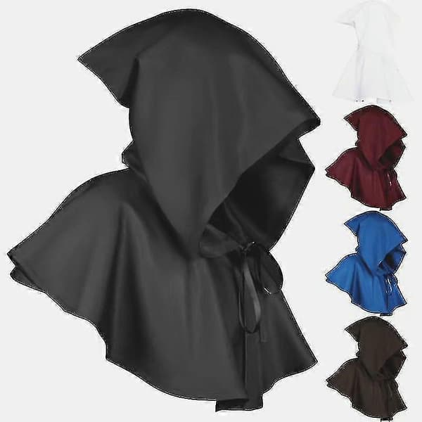 2-pak Grim Reaper Cosplay Kostume Voksen Hætte