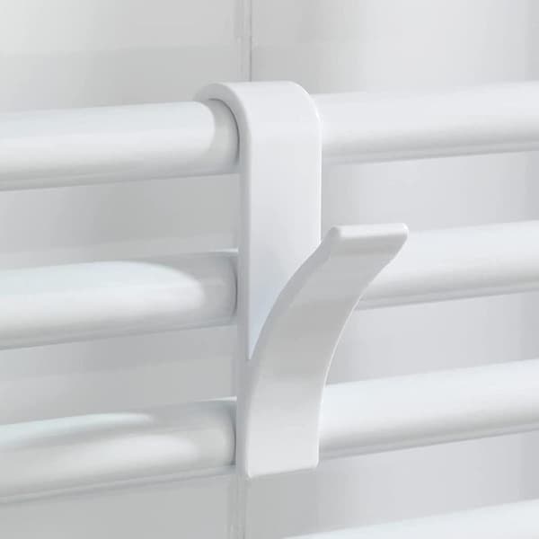 Pxcl Radiator Hook, Håndkletørker Radiator Hook, Hvit Plast, Sett Med 2