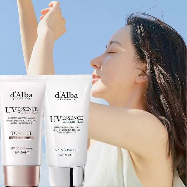 50 ml hvid trøffel solcreme SPF50+ PA++++ Langvarig solbeskyttelse Green