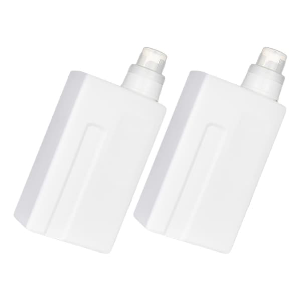 2 stk. tomme flasker vaskemiddel tomme flasker genanvendelige genopfyldelige flasker