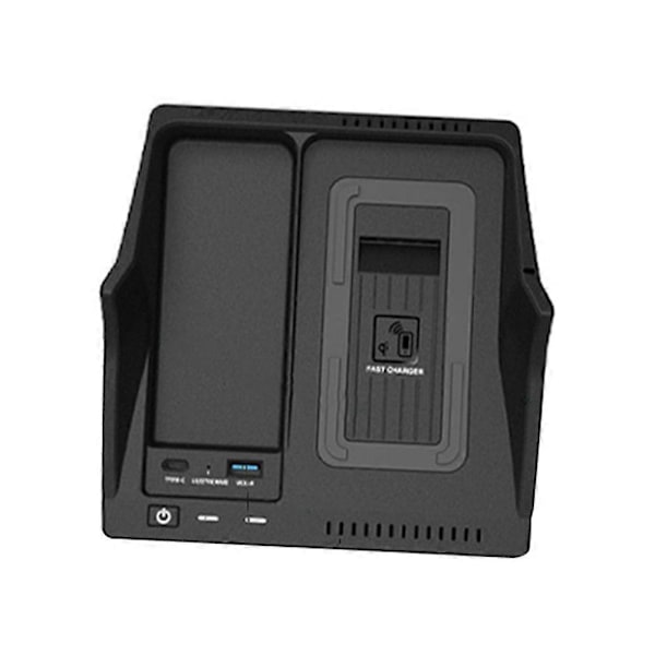 Bil 15W USB Trådløs Lader Telefonpanel for 2022+ Rask Trådløs Ladeplateholder
