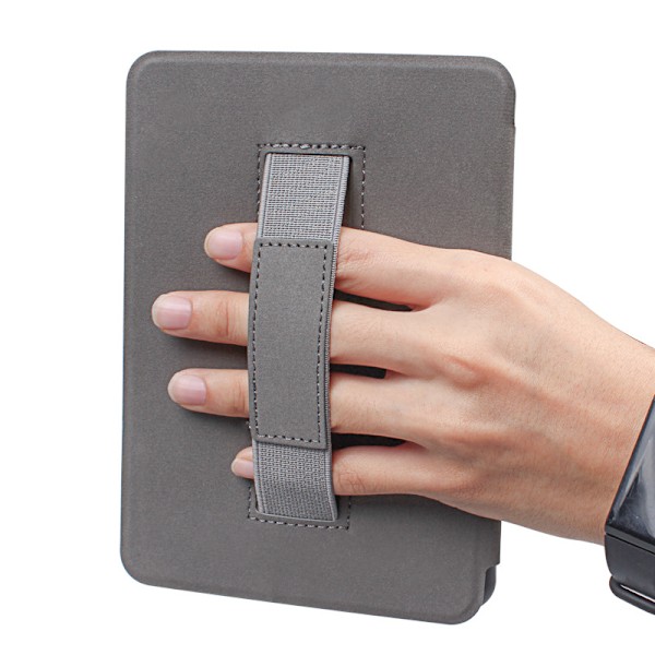 Kindle Paperwhite 12:e generation handhållen läderfodral KPW6 fodral 7 tum black