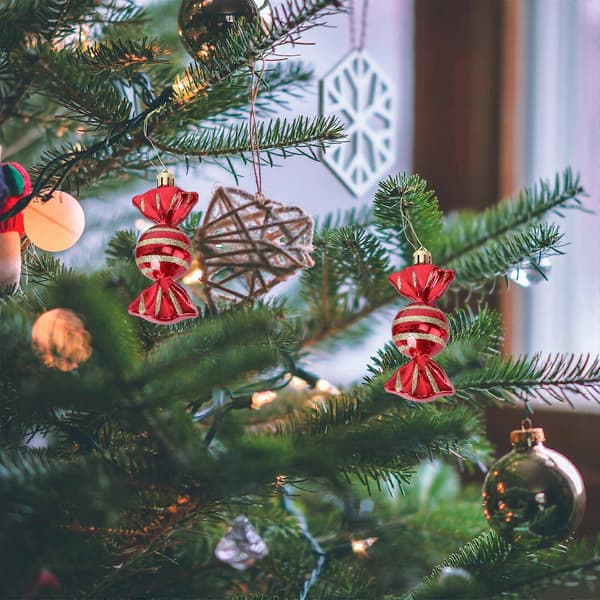 DIY Slikformede Vedhæng Julepynt 8-stks sæt