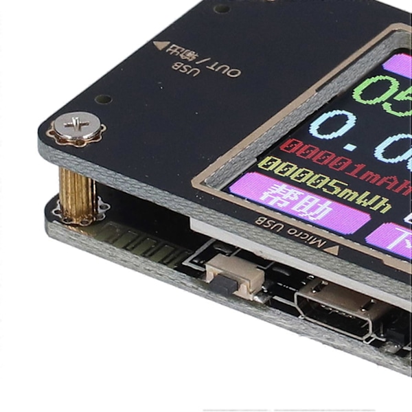USB-tehomittari Digitaalinen LCD-näyttö Bluetooth USB-turvallisuustesterit Androidille