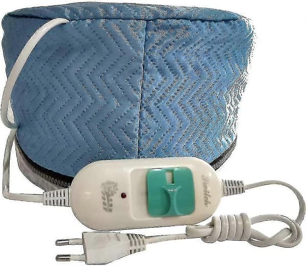 Hårbehandling Damphette, Varmehette Med 3 Modus Temperaturkontrollterapi Og Termisk Spa Hårstyling Damperhette (blå)_gave Fra G