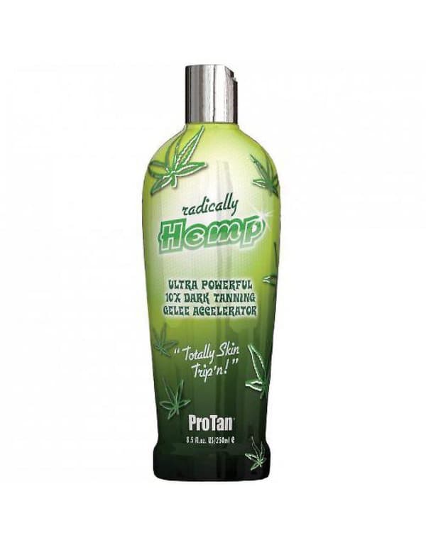 Radically Hemp Tanning Lotion 10x Dark Tan Gelee Accelerator Hydrating Formula Radically Hemp