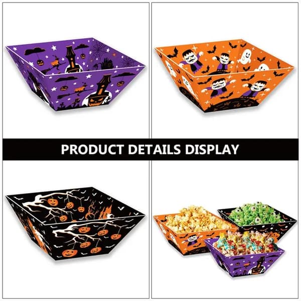 12-pak Party Popcorn Halloween Snackæske 12pcs