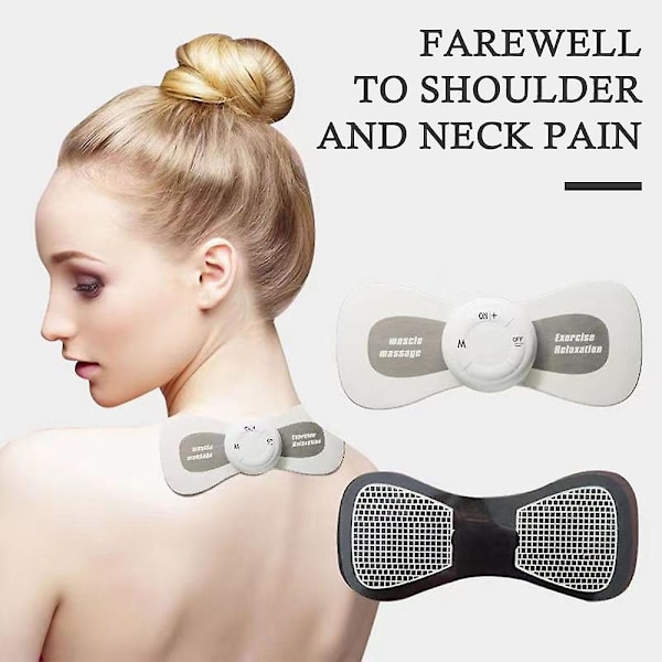 Bärbar Elektrisk Axlar och Nacke Massager Multifunktionell Cervikal Massager för Axlar Rygg Arm