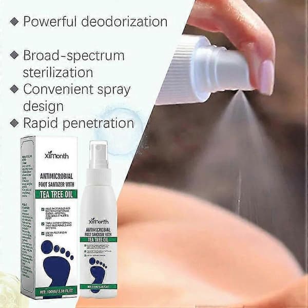 Tea Tree Oil Foddesinfektionsspray til daglig brug 100ml 2pcs