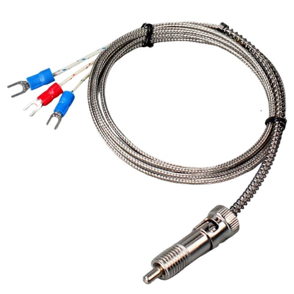 Enkel installasjon Sensor PT100 Termoelementprobe Kjeletemperatursensor for laboratorietesting og produksjonslinjer 2 meter 2 meters