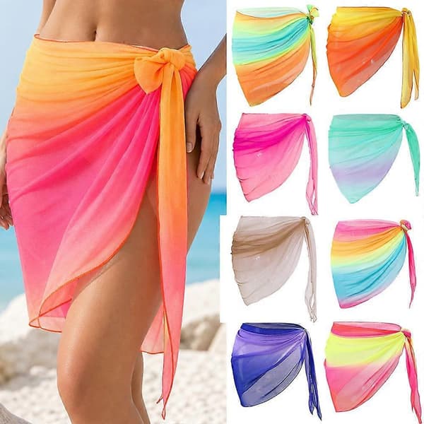Strandsarong Resort Essential Mångsidig Styling Resevänlig Perfekt Passform Överdrag