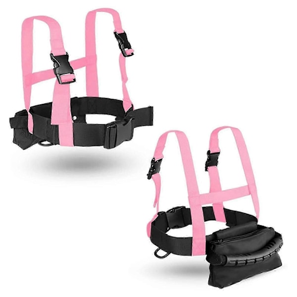 Kids Ski Harness, Beginner, Ski Training Harness, Skating, Snowboard js Black